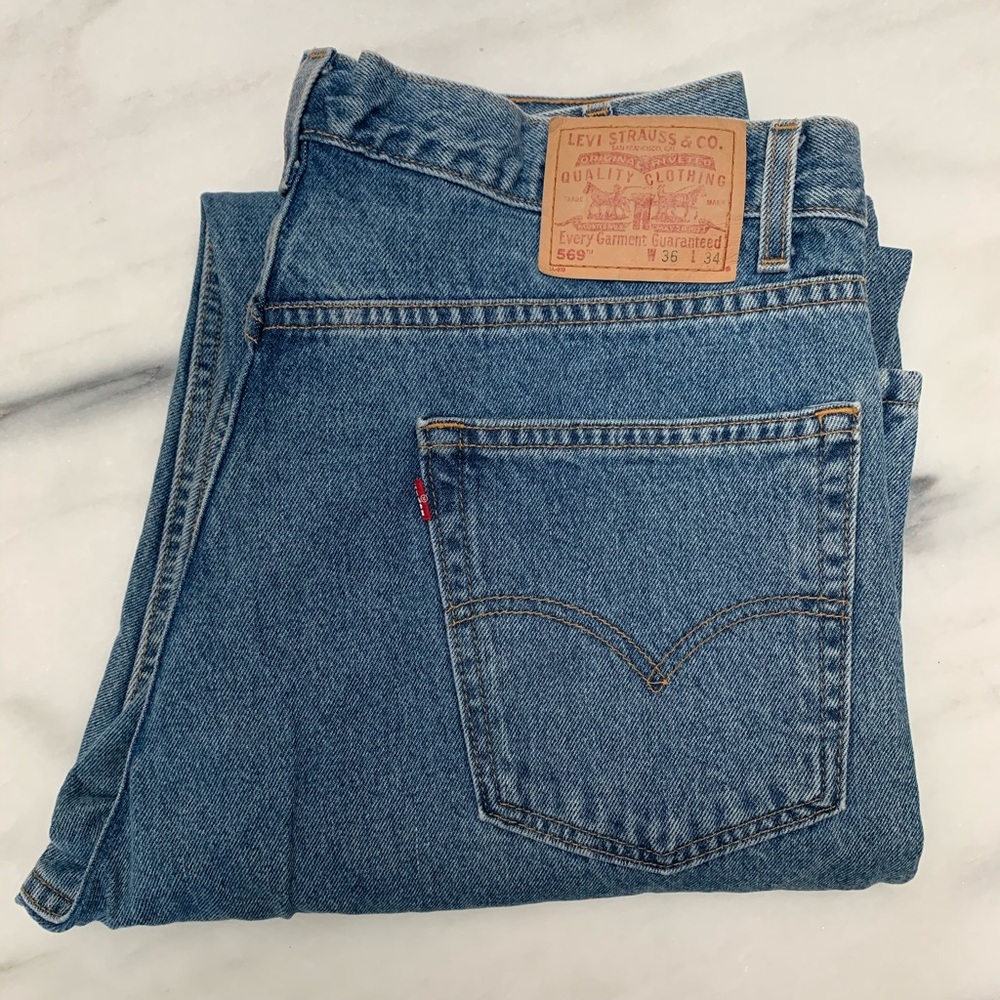Men’s | Levi Jeans | Fit: 569 | Size: 36x34